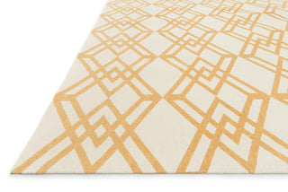 Loloi Felix FX-01 Ivory / Camel Area Rug Corner