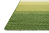 Loloi Garrett GA-03 Green Braided Weave Area Rug Corner