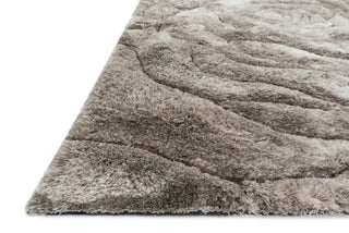 Loloi Glamour Shag GS-01 Beige Hand Tufted Area Rug Corner