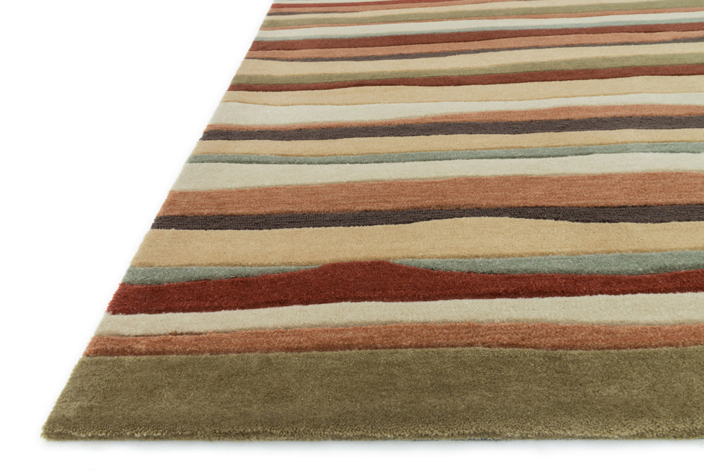 Loloi Grant GR-15 Spice Area Rug Corner Feature