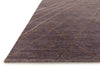 Loloi Hermitage HE-10 Plum Area Rug Corner Feature