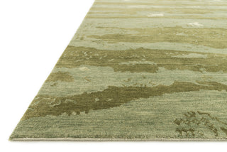 Loloi Hermitage HE-12 Seafoam Green Area Rug Corner Feature