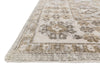 Loloi Imperial IM-02 Silver/Ivory Area Rug Corner Feature