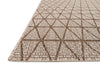 Loloi Isle IE-04 Beige / Mocha Area Rug Corner