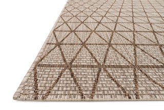 Loloi Isle IE-04 Beige / Mocha Area Rug Corner