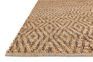 Loloi Istanbul IU-01 Natural / Red Area Rug Corner