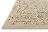 Loloi Journey JO-02 Ant Ivory / Mocha Area Rug Corner