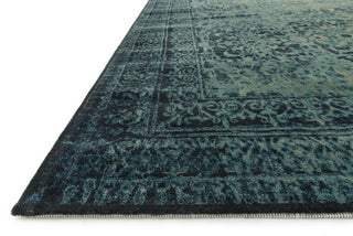 Loloi Journey JO-07 Indigo / Blue Area Rug Corner