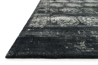 Loloi Journey JO-08 Black / Charcoal Area Rug Corner