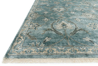 Loloi Kensington KG-01 Blue/Fog Area Rug by Henrietta Spencer-Churchill Corner