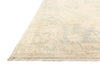 Loloi Kingsley KS-04 Stone/Light Blue Area Rug Corner Feature