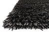 Loloi Linden LI-02 Blue / Black Area Rug Corner