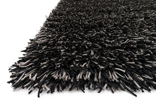 Loloi Linden LI-02 Blue / Black Area Rug Corner