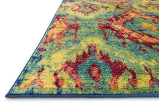 Loloi Madeline MZ-12 Tropical Area Rug Corner Feature