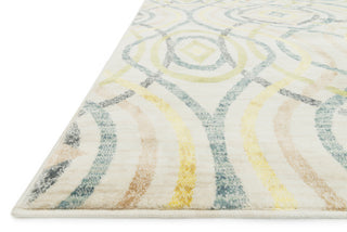 Loloi Madeline MZ-15 Ivory / Multi Area Rug Corner Feature
