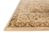 Loloi Mystique MY-04 Flax / Antique Beige Area Rug Corner