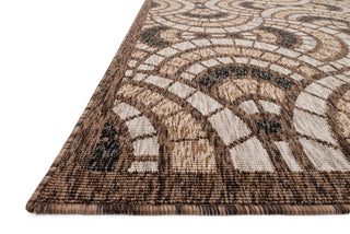 Loloi Newport NP-03 Sand / Multi Area Rug Corner Feature