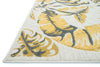 Loloi Oasis OS-08 Ivory / Citron Area Rug Corner