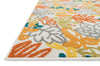 Loloi Oasis OS-12 Orange / Multi Area Rug Corner