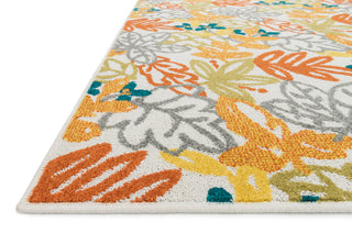 Loloi Oasis OS-12 Orange / Multi Area Rug Corner