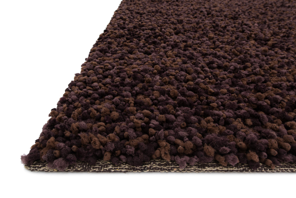 Loloi Olin OL-01 Plum Area Rug Corner Feature