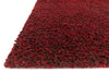 Loloi Olin OL-01 Red Area Rug Corner Feature