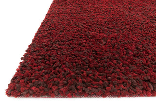 Loloi Olin OL-01 Red Area Rug Corner Feature
