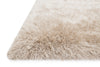 Loloi Orian Shag OR-01 Beige Area Rug Corner