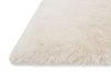 Loloi Orian Shag OR-01 Ivory Area Rug Corner Feature