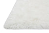 Loloi Orian Shag OR-01 White Area Rug Corner Feature