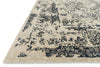 Loloi Pearl PU-02 Heather Gray/Navy Area Rug Corner