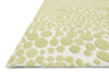 Loloi Piper PI-04 Bubble Green Area Rug Corner Feature