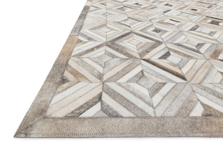 Loloi Promenade PO-01 Ivory / Grey Area Rug Corner