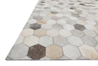 Loloi Promenade PO-02 Grey Area Rug Corner
