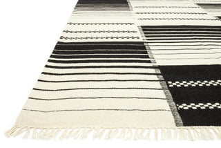 Loloi Rio RI-01 Black Area Rug Corner