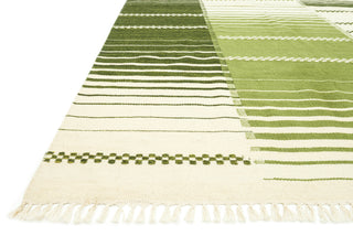Loloi Rio RI-01 Green Area Rug Corner