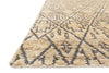 Loloi Sahara SJ-03 Sand Hand Knotted Area Rug Corner