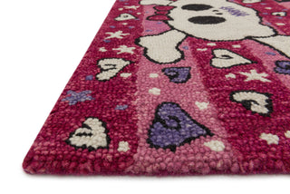 Loloi Skylar HSK06 Pink Area Rug Corner