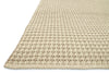 Loloi Terra TE-04 Oatmeal Machine Loomed Area Rug Corner
