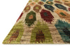 Loloi Xavier XV-03 Multi Hand Knotted Area Rug Corner