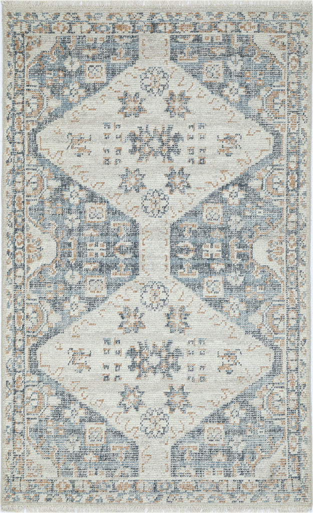 NuStory NuClassic Cornice Blue Area Rug main image