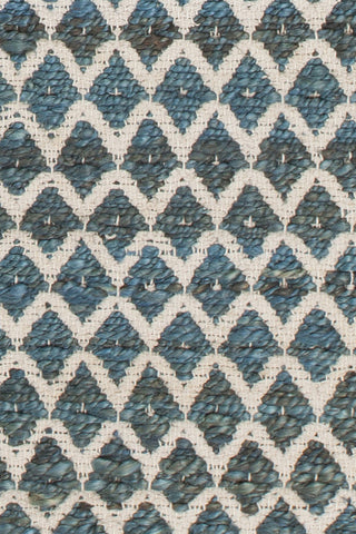 Chandra Costa COS-39102 Blue/White Area Rug Close Up