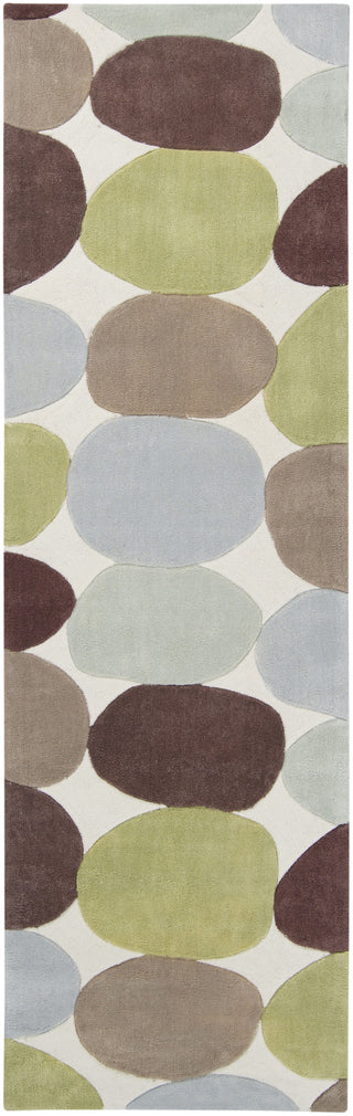 Surya Cosmopolitan COS-8809 Lime Area Rug 2'6'' X 8' Runner