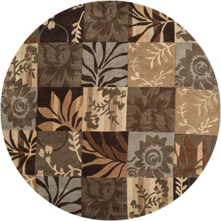 Surya Cosmopolitan COS-8817 Chocolate Area Rug 8' Round