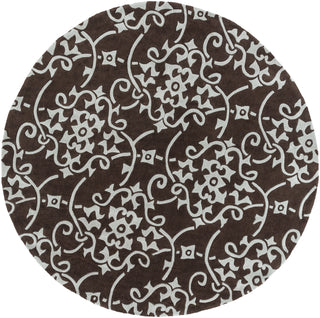 Surya Cosmopolitan COS-8829 Light Gray Area Rug 8' Round