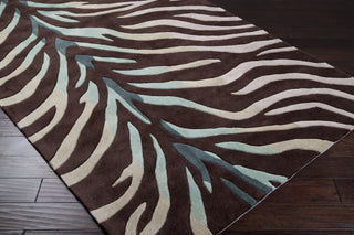 Surya Cosmopolitan COS-8865 Area Rug 5x8 Corner Feature