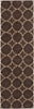 Surya Cosmopolitan COS-8868 Chocolate Area Rug 2'6'' X 8' Runner