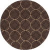Surya Cosmopolitan COS-8868 Chocolate Area Rug 8' Round