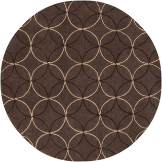 Surya Cosmopolitan COS-8868 Chocolate Area Rug 8' Round