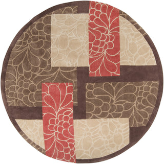 Surya Cosmopolitan COS-8889 Rust Area Rug 8' Round